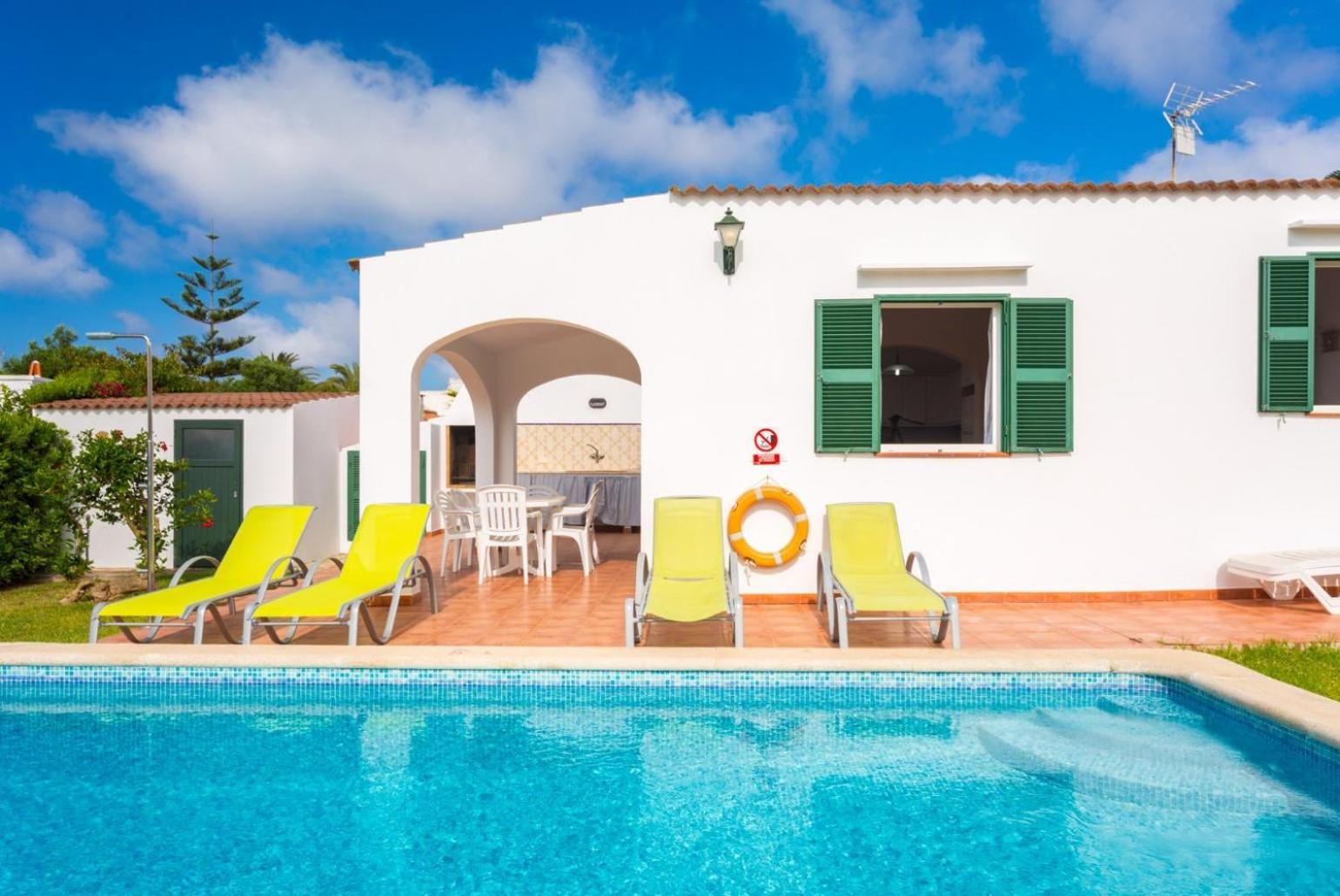 Villa Gelabert Ametller Cala 'n Bosch Buitenkant foto